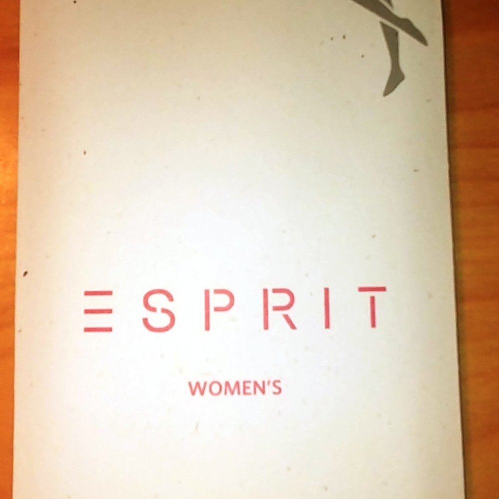 ESPRIT Seamed stockings, Black Tights Pantyhose, S